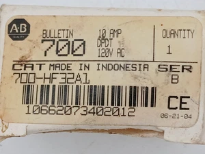 Allen-Bradley AB Bulletin 700-HF32A1-4 Series B Type H Control Relay. Free Ship! - Picture 1 of 7