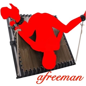 Telaio di ritenuta schiavo gamba forzata legatura separata fissaggio forzato sex mobili - Foto 1 di 11