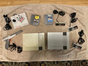 Nintendo NES Lot, Controllers, Advantage, Control Decks, Parts Or Repair - Picture 1 of 23