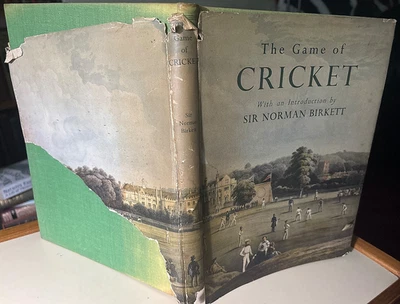 The Game of CRICKET Sir Norman Birkett and Diana Rait Kerr 1st Ed 1955 Batsford - Image 1 of 4