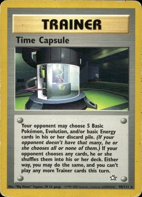 Time Capsule 90/111 Rare Neo Genesis WOTC Pokemon - Image 1 of 2