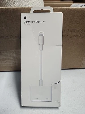 Genuine Apple Lightning to Digital AV Adapter MW2P3AM/A with Box A1438 - Image 1 of 2