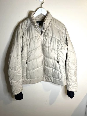 Eastern Mountain Sports Women’s Beige Puffer Coat Thermal Insulated Size Large - Image 1 of 4