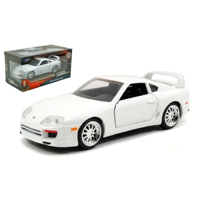 TOYOTA SUPRA 1885 FAST & FURIOUS WHITE 1:32 Jada Toys Movie Modellino Nuovo - Immagine 1 di 4