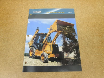 1995 Case Backhoe 580 Loader sales brochure 20pg ORIGINAL mining construction - Image 1 of 4