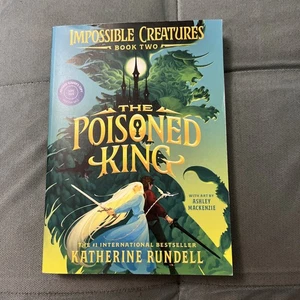 THE POISONED KING Impossible Creatures Book 2 Advanced Readers Copy - Picture 1 of 4