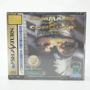 COMMAND AND CONQUER Sega Saturn Japan Import Free shipping FedEx DHL GS-9131 - Picture 1 of 4