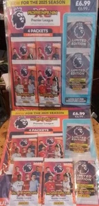 PANINI PREMIER LEAGUE ADRENALYN XL 2025 TRADING CARDS MULTIPACK X 2 - Bild 1 von 2