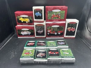 Lot Of 15 Hallmark Kiddie Car Classics Ornaments Regular & Mini  - Picture 1 of 7