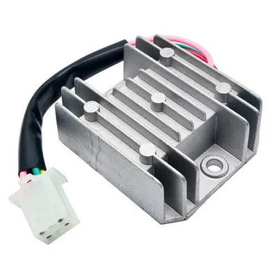 ATV Dirt Bike Quad Voltage Regulator Rectifier 4 Wire Green Wire Ground - Image 1 of 4
