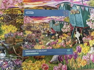 Gibsons Shepherd's Delight 1000-Piece Jigsaw - Excellent Condition - Picture 1 of 2