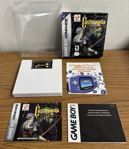 Castlevania Circle of the Moon GBA (Nintendo Game Boy Advance 2001) CIB Complete - Picture 1 of 17