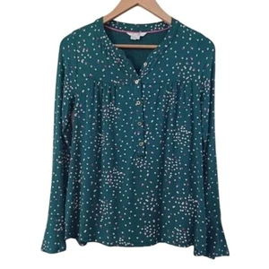 Nuevo top de lunares Boden verde para mujer talla 6 - Imagen 1 de 9
