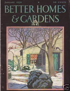 1930 Better Homes & Gardens January-Know your evergreen - Picture 1 of 1