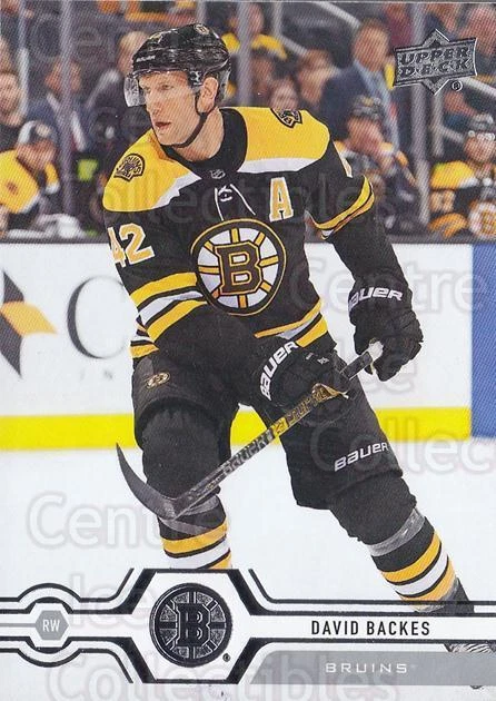 2019-20 Upper Deck #262 David Backes - Image 1 of 1