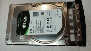 NIMBLE Q8F05A AF/ HF40 6TB SPARE SAS HDD 7.2K SEAGATE 1YY210-004 ST6000NM0105 - Picture 1 of 9