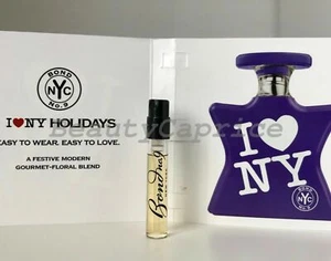 Unisex Travel Size 1 x 1.7ml I Love New York for Holidays Bond No 9 EDP - Picture 1 of 3