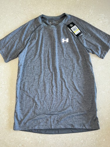 Nuova camicia Under Armour grigia dri fit top uomo medio