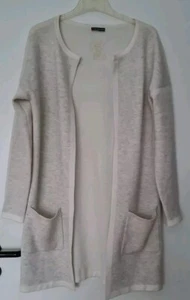 Street One Longcardigan, grau-beige Gr. 40 - Bild 1 von 2