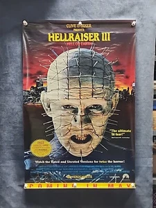 "Póster de película Clive Barker 1992 ""Hellraiser 3"" (42x27) u-12B2b" de colección - Imagen 1 de 1