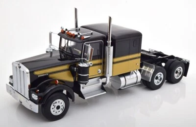 ROAD KINGS Kenworth W900 schwarz/gold US-TRUCK RK180121 1:18