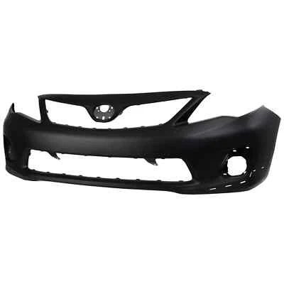 Bumper Cover For 2011-2013 Toyota Corolla S & XRS with Spoiler Holes Front CAPA - Imagem 1 de 4