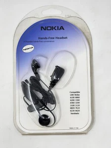 NOKIA Hands Free Earbud, Nokia Pop-port Proprietary Old Vintage Cell Phone Port - Picture 1 of 2