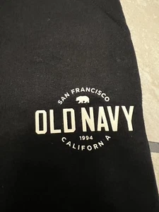 Old Navy Gender-Neutral Logo-Graphic Sweatpants For Kids Size Small 6/7 - Picture 1 of 8