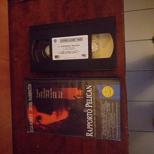 Vhs Il Rapporto Pelican Film Thriller Roberts D.Whashington Videocassetta (V221) - Foto 1 di 1