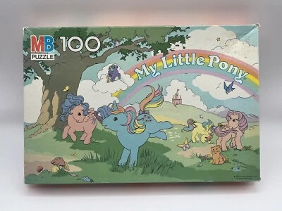 COMPLETE Vintage My Little Pony -  Puzzle, 100 Piece 1985 Collectable Horses - Image 1 of 4