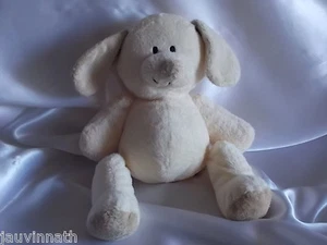 Doudou ancien chien écru et beige, Nicotoy - Imagen 1 de 1