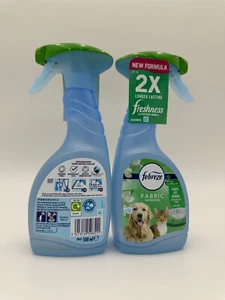 Febreze Deodorante per Tessuti Spray Aria Profumo Fresco Lotta Odori Animali 500ml, 2X Più Lungo - Foto 1 di 9