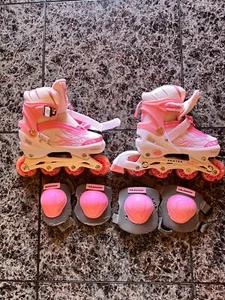 Patines en Linea niña 4 tamaños Ajustables con Ruedas de iluminación, Patines 4 - Imagen 1 de 4