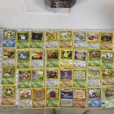 1999 Jungle Complete Common/Uncommon Set Pokemon Cards  WOTC 32 cards minty  - Image 1 of 4
