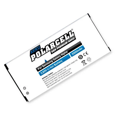 PolarCell Batería para Samsung Galaxy Alpha SM-G850F SM-G850T EB-BG850BBE - Imagen 1 de 4