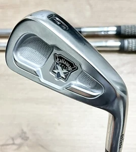 Callaway X Forjado Derecha 6 Hierro Oro Tour Edición Rígido Flexible Eje de Acero - Imagen 1 de 7