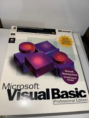 Microsoft Visual Basic Professional versión 5 Foto 1 de 4