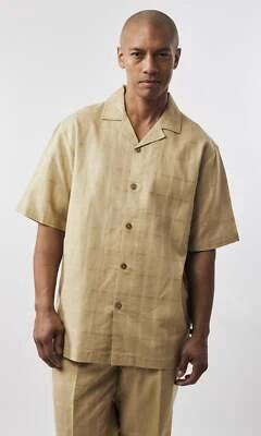 Juego de lino tostado Stacy Adams 75039 Foto 1 de 2