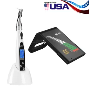 AZDENT Dental Endodontic LED Endo Motor 16:1 Contra Angle/USB Apex Locator USA - Foto 1 di 22
