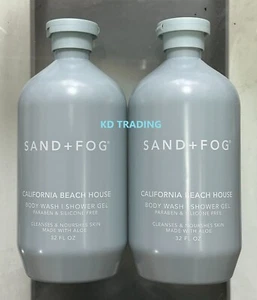 (2-Pk) SAND + FOG™ CALIFORNIA BEACH HOUSE Aloe Nourishing & Cleansing BODY WASH - Picture 1 of 3