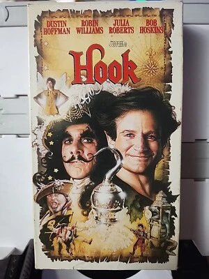 Hook (, 1992) – Robin Williams – Columbia Tristar – PG – Classic Movie - VHS Mov - Image 1 of 3