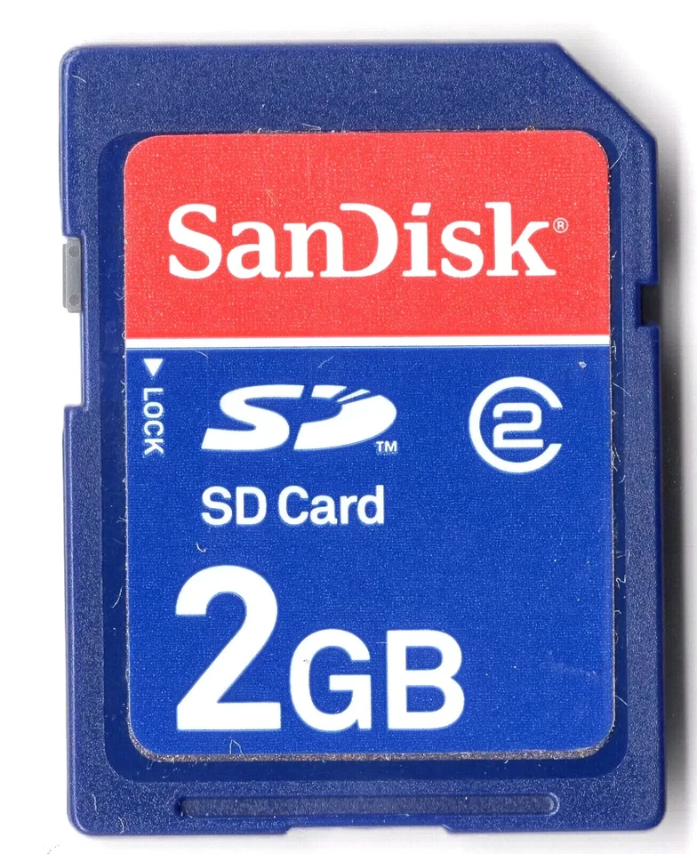 🔥 SanDisk 2GB SD Class 2 Camera Memory Card 🔥 - Image 1 of 1