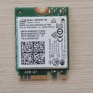 LOT OF 20 Intel Dual Band Wireless-N 7265 WLAN 802.11n Bluetooth 756748-001 - Picture 1 of 2