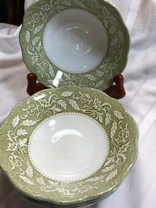 Four J & G Meakin England Sterling Renaissance 6" Bowls - Picture 1 of 5