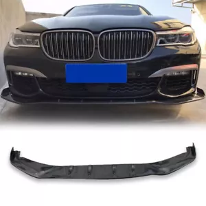 Carbon Fiber Front Bumper Lip Spoiler For M Style BMW 7 Series G11 G12 2016-2019 - Bild 1 von 7
