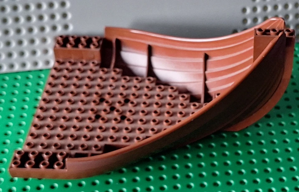 Lego Bootsrumpf 53452 rot braun Bug Rumpf Heck Zubehör 7018 - Bild 1 von 1