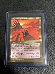 MTG Squandered Resources Visions Regular Rare (MTG523) - Picture 1 of 2