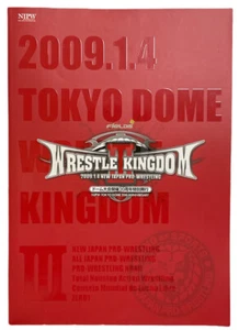 NJPW 2009 WK 3 Program Mitsuharu Misawa Kurt Angle Wrestling TNA WWE New Japan - Picture 1 of 12