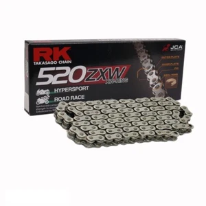 Motorrad Kette XW anello RK 520ZXW mit 98 Rollen und Hohlnietschloss offen - Bild 1 von 1