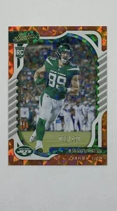 2022 Panini Esordienti Assoluti Mosaico Arancione Jeremy Ruckert #169 Jets /199 - Foto 1 di 2